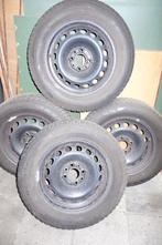 4FalconWinterbanden op staalvelg Fiat500 175/65R14 4x98, Auto-onderdelen, Banden en Velgen, Gebruikt, Personenwagen, 14 inch