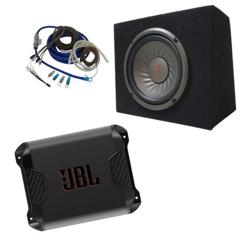 JBL A652 versterker + 12 Inch Subwoofer Set, Autos : Divers, Haut-parleurs voiture, Neuf, Enlèvement ou Envoi