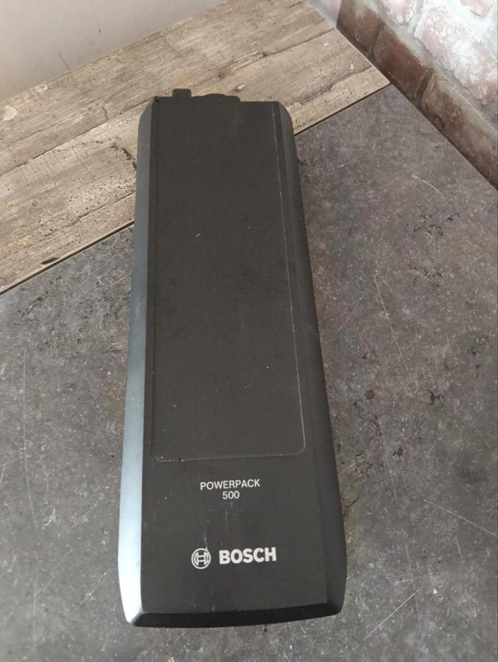 bosch powerpack 500 accu bagagedrager, Fietsen en Brommers, Fietsaccessoires | Fietsaccu's, Ophalen of Verzenden