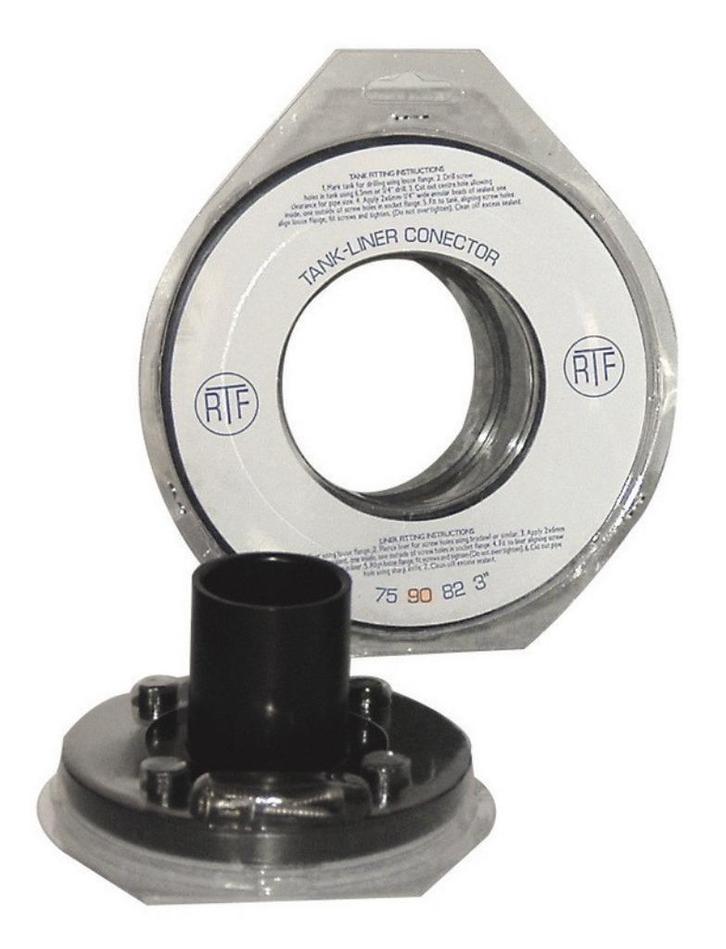 Prof. Tank-linker connector folie 40mm, Doe-het-zelf en Bouw, Zeil en Folie, Nieuw, Overige typen, Minder dan 5 m², Ophalen of Verzenden
