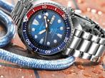 Seiko padi turtle duikershorloge  automatic ,Special edition, Blauw, Nieuw, Waterdicht, Conditie
