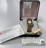 Vintage Citizen CTZ-6618 ca 1970 pols horloge dames Vierkant, Handtassen en Accessoires, Horloges | Dames, Overige merken, Staal