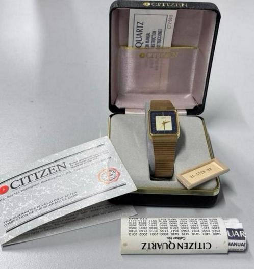 Vintage Citizen CTZ-6618 ca 1970 pols horloge dames Vierkant, Handtassen en Accessoires, Horloges | Dames, Zo goed als nieuw, Polshorloge