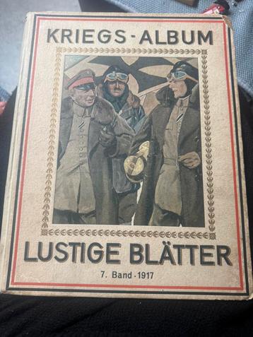 Kriegs-Album Lustige Blätter beschikbaar voor biedingen