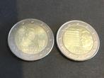 Luxemburg kavel 2 x 2 euro verschillende uit de rol, 2 euro, Luxemburg, Ophalen of Verzenden