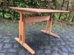 Houten schrijftafel, Ophalen, In hoogte verstelbaar, Zo goed als nieuw, Bureau