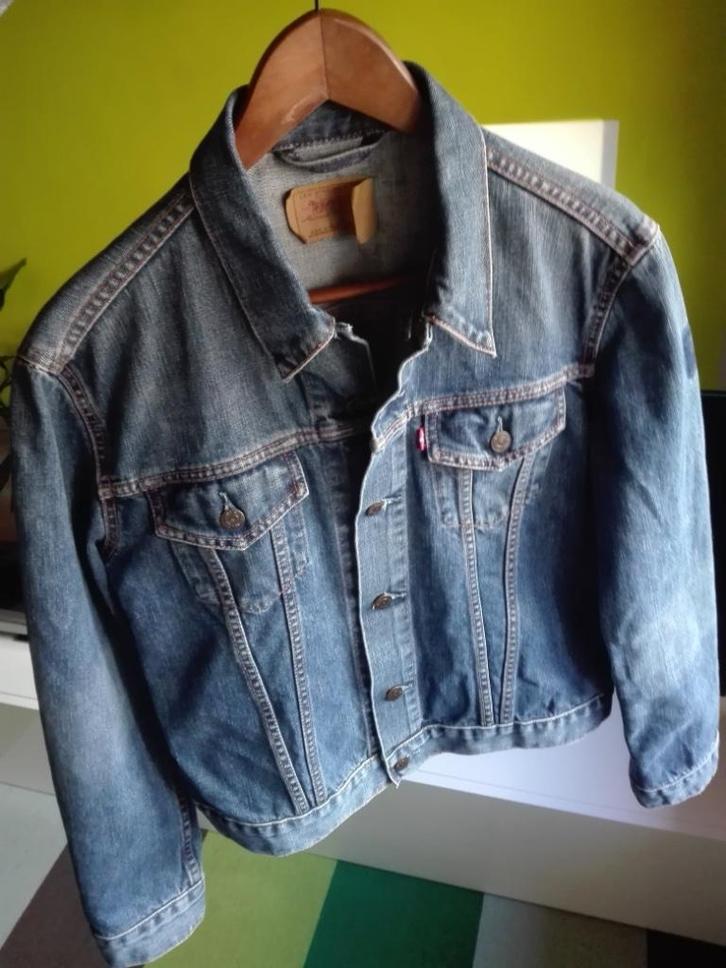 Veste jeans Levi's femme, Kleding | Dames, Spijkerbroeken en Jeans, Zo goed als nieuw, W33 - W36 (confectie 42/44), Blauw, Ophalen of Verzenden