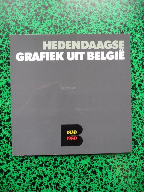 BOEK " HEDENDAAGSE GRAFIEK UIT BELGIE ", Antiek en Kunst, Kunst | Etsen en Gravures, Ophalen of Verzenden