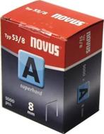 Nietjes voor nietpistool Novus 53/8, Doe-het-zelf en Bouw, Gereedschap | Handgereedschap, Ophalen of Verzenden, Nieuw