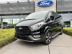 Ford Transit ACTIVE / MULTI-USE / 5-ZIT / SLAAPPLAATS LAADR, Auto's, Automaat, Monovolume, Zwart, Elektrische ramen