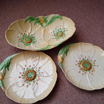 Assiette à gâteau en forme de jaune Carlton Ware Australian, Enlèvement ou Envoi