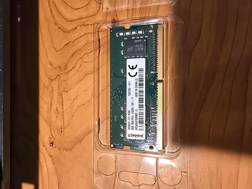8GB DDR4 SODIMM KINGSTON, Computers en Software, RAM geheugen, Nieuw, Laptop, DDR4, Ophalen of Verzenden