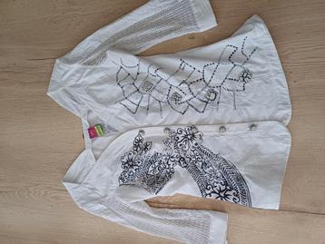 Blouse en truitje van Save the Queen maat L in nieuwstaat  beschikbaar voor biedingen