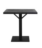 Eettafel, 50 tot 100 cm, Overige houtsoorten, Vierkant, Modern, minimaal, trendy