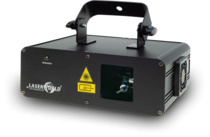 Laserworld EL 400RGB S + rookmachine 700 watt + vloeistof, Muziek en Instrumenten, Licht en Laser, Nieuw, Laser, Geluidgestuurd