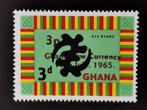 Ghana 1965 - empreinte nouvelle monnaie**, Timbres & Monnaies, Timbres | Afrique, Enlèvement ou Envoi, Non oblitéré