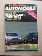 MONITEUR MERCEDES CLASSE S BMW SERIE 7 HONDA PRELUDE 1991, Livres, Autos | Brochures & Magazines, BMW, Utilisé, Enlèvement ou Envoi