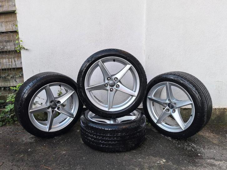 Audi jantes d'origine S line 18, Auto-onderdelen, Banden en Velgen, Band(en), Zomerbanden, Ophalen of Verzenden