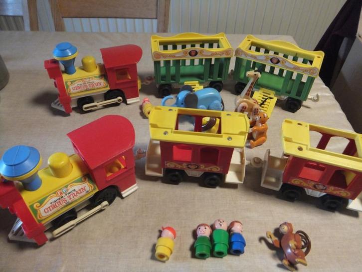 trein van fisher price, Kinderen en Baby's, Speelgoed | Fisher-Price, Gebruikt, Ophalen of Verzenden