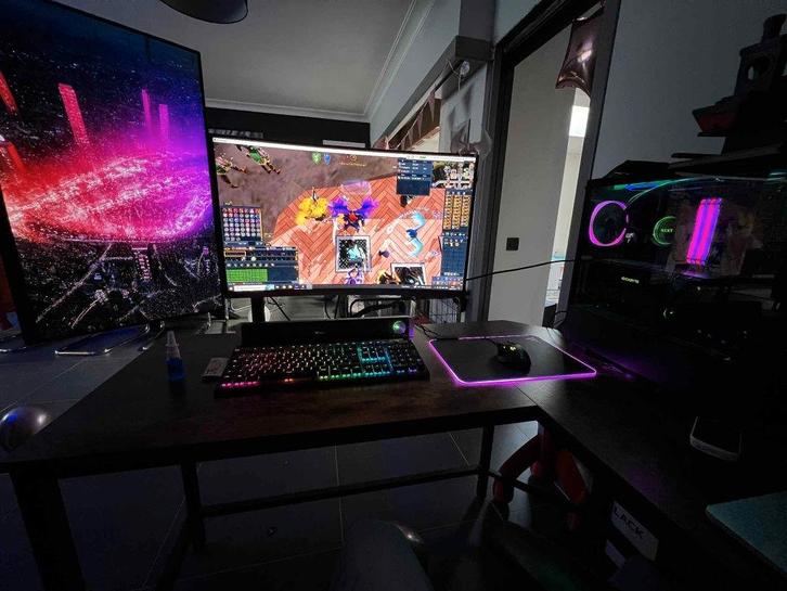 Samsung 24" monitor, Informatique & Logiciels, Moniteurs, Comme neuf, 61 à 100 Hz, HDMI, VGA, IPS, Full HD, 3 à 5 ms, Enlèvement