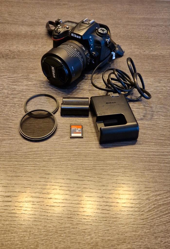 Nikon D7200 + Nikkor 18-105 VR, 7408 clicks! Goede staat!, Audio, Tv en Foto, Fotocamera's Digitaal, Nikon, Ophalen