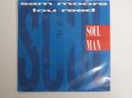 Sam Moore & Lou Reed Soul Man 7"1986, 7 pouces, Pop, Utilisé, Enlèvement ou Envoi