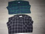 2 flanellen winter hemdjes. Maat 152., Kinderen en Baby's, La Redoute, Overhemd of Blouse, Nieuw, Ophalen of Verzenden