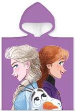 Disney Frozen Badponcho - Paars - Katoen, Kinderen en Baby's, Kinderkleding | Kinder-zwemkleding, Disney, Meisje, One size, Nieuw