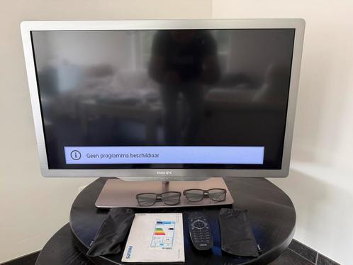 Philips 37PFL7606H Smart Led TV Ambilight 3D Ambilight, Audio, Tv en Foto, Televisies, Zo goed als nieuw, LED, 80 tot 100 cm, Full HD (1080p)