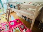 Ladder, treeplanken van 53 cm en FLEXA 'cabine'-bedgordijnen, Ophalen of Verzenden, Zo goed als nieuw, Halfhoogslaper
