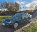 Mercedes C 180 • 142.000 KM • Benzine • eerste eigenaar, Auto's, Open dak, Beige, Leder, 95 kW