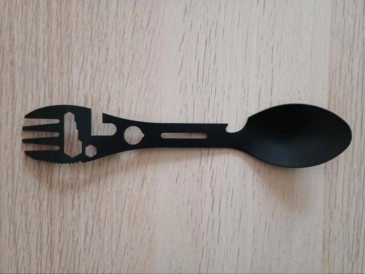 Spork multifunctioneel kamperen, wandelen - lepel, vork, Caravans en Kamperen, Kampeergereedschap, Nieuw, Ophalen of Verzenden