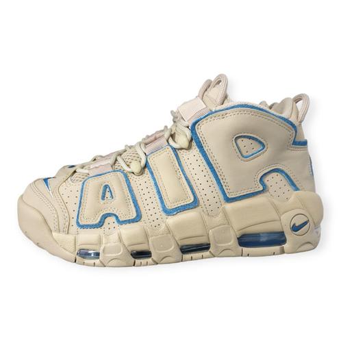 Nike Air More Uptempo 96 Limestone Valerian Blue - 38.5, Kleding | Dames, Schoenen, Nieuw, Sneakers, Beige, Verzenden