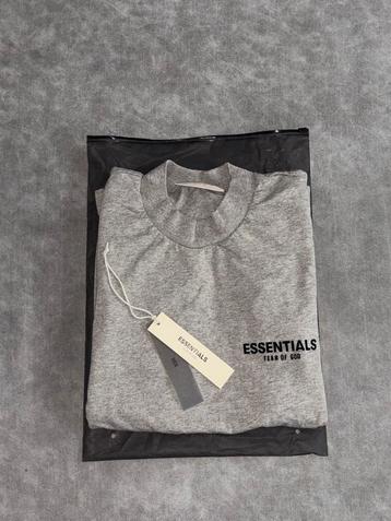 Fear of God Essentials T-Shirt Dark Oatmeal, Neuf, Gris, Enlèvement ou Envoi, Essentials