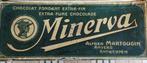 chocolade doos "  MINERVA - Martougin  No. 72, Verzamelen, Blikken, Ophalen of Verzenden, Gebruikt, Overige, Overige merken