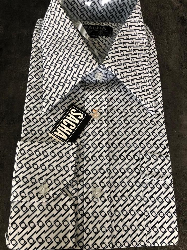 herenhemd Sacha Creation de Paris vintage!!! 🤩 😀 🎉, Kleding | Heren, Overhemden, Zo goed als nieuw, Ophalen