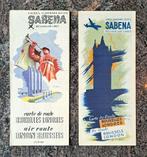 2 Air Route Sabena Brussel-Londen van de jaren 40 tot het be, Ophalen of Verzenden, Zo goed als nieuw