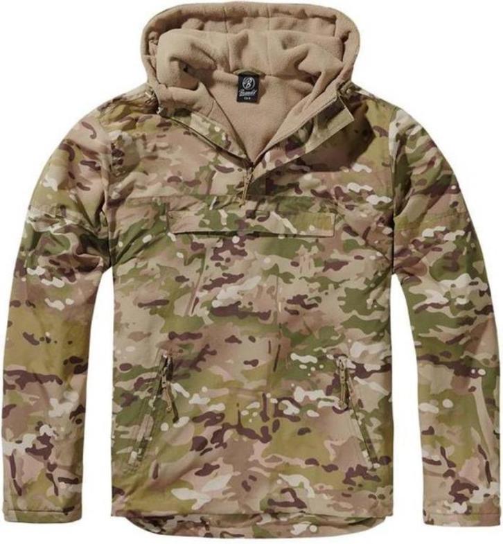 Brandit Winterjas Beige,Groen Camou Nieuw XXL, Kleding | Heren, Jassen | Winter, Nieuw, Overige maten, Beige, Verzenden