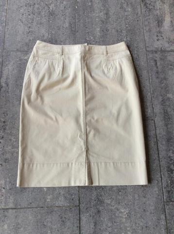 Jupe stretch Mayerline 38, Mayerline, Taille 38/40 (M), Enlèvement ou Envoi, Beige