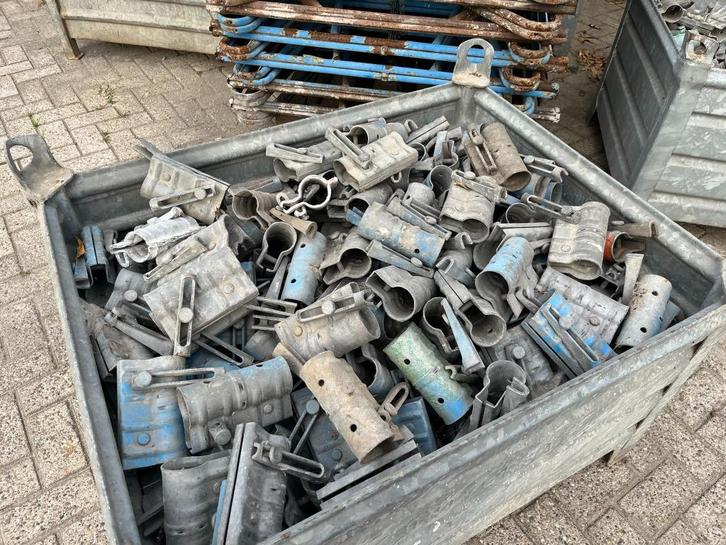 Van Thiel buisverlengers/buis verlengers met vaste spie 48.3, Doe-het-zelf en Bouw, Deuren en Vliegenramen, Gebruikt, Overige typen