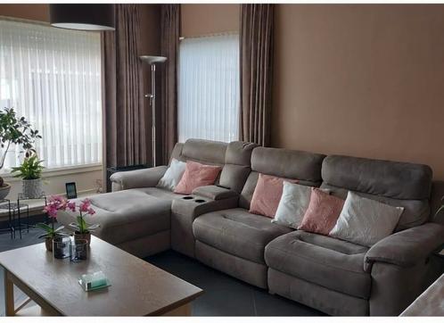 Hoekzetel met relaxfunctie, Huis en Inrichting, Zetels | Complete zithoeken, Gebruikt, Ophalen