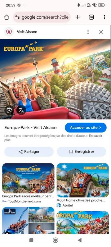 Europa Park-tickets voor 2 dagen beschikbaar voor biedingen