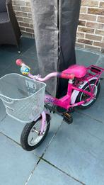 Kinderfiets met steunwielen, Ophalen of Verzenden, Gebruikt, Minder dan 16 inch, Zijwieltjes