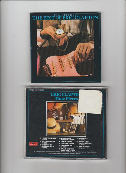 Eric Clapton-Time Pieces, CD & DVD, CD | Rock, Utilisé, Autres genres, Enlèvement ou Envoi