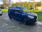 Dacia Dokker - Lichte Vracht - Motorschade, Zwart, Blauw, Particulier, 2 zetels