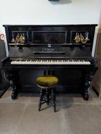 Piano buffetmodel F. Helmhok hannover, Muziek en Instrumenten, Piano's, Ophalen, Gebruikt, Zwart, Piano