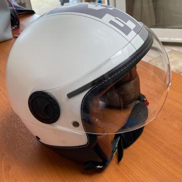 Witte helm 