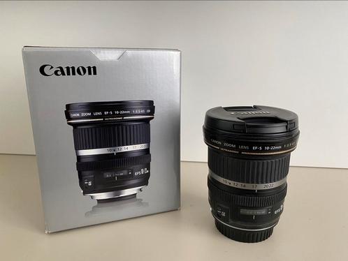 Canon EF-S 10-22mm f3,5-4,5 groothoeklens, TV, Hi-fi & Vidéo, Photo | Lentilles & Objectifs, Comme neuf, Objectif grand angle