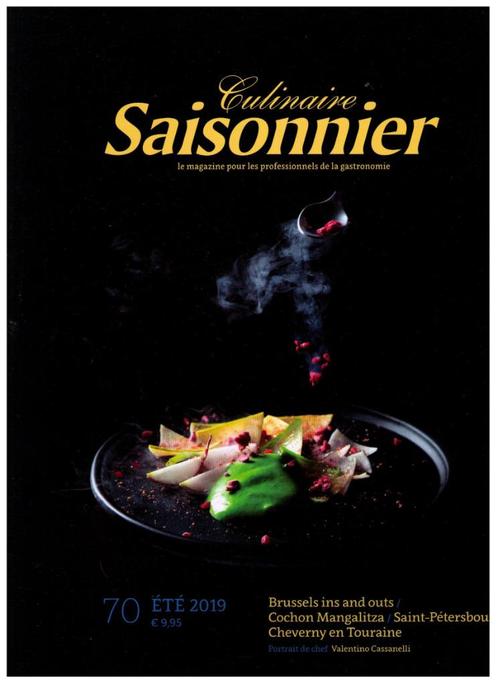 Culinaire Saisonnier nr 70 , été 2019, Boeken, Kookboeken, Zo goed als nieuw, Overige typen, Ophalen of Verzenden