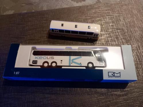 Schaalmodel keolis man, Hobby en Vrije tijd, Modelauto's | 1:87, Zo goed als nieuw, Ophalen